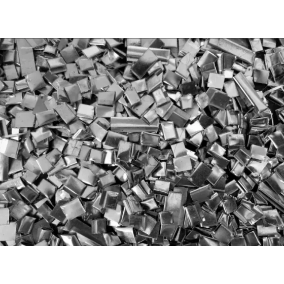 Test di recupero completo di materiale polimetallico complesso