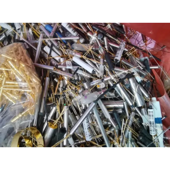 Test di separazione e recupero a cascata di rifiuti polimetallici