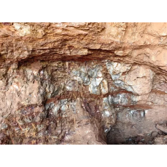 Test di lavorazione mineraria di minerali di ossido polimetallico