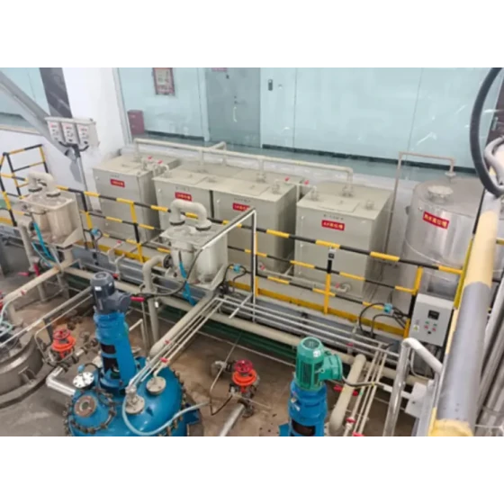 Test di lisciviazione dell'acido solforico a pressione atmosferica