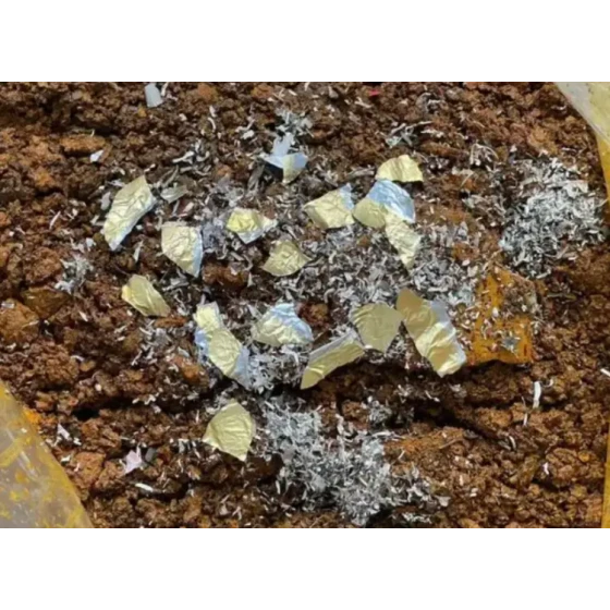 Test di recupero dei metalli preziosi dalla melma dell'anodo elettrolitico di piombo