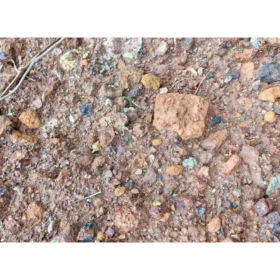 Test di lavorazione mineraria del minerale di ossido di piombo e zinco