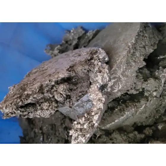 Test di arricchimento dei metalli dal residuo chimico dello stagno