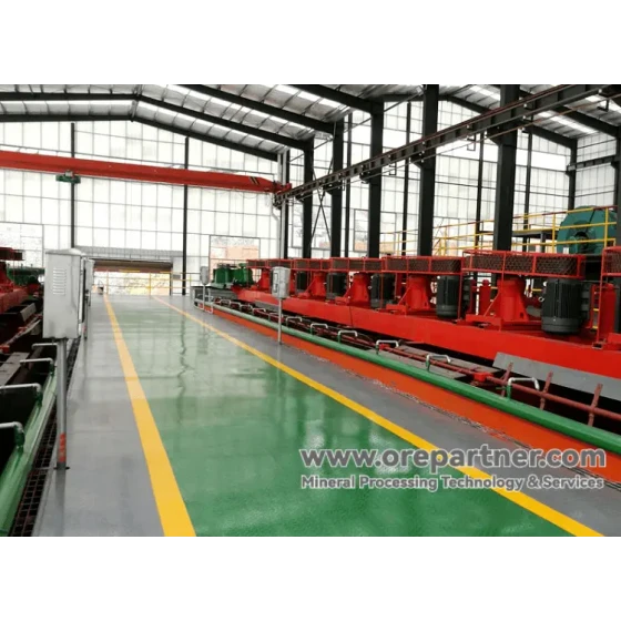 Trasformazione tecnica degli impianti di trattamento dei minerali