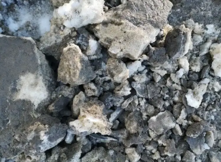 Test completo di recupero di metalli preziosi da scorie di altoforno