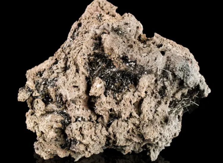 Test di lavorazione mineraria della tenorite