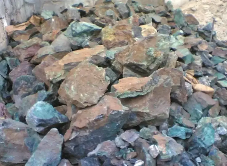 Test di lavorazione mineraria di minerali di ossido di rame refrattari