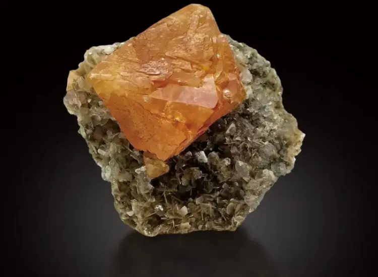 Test sulla separazione del minerale associato a scheelite-cassiterite