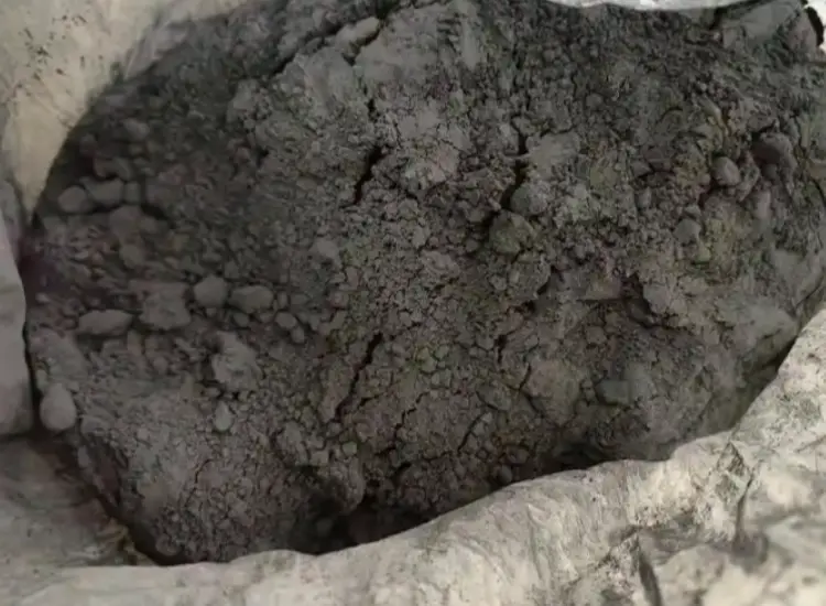 Test di recupero di litio, nichel, cobalto e manganese dalla massa nera delle batterie al litio