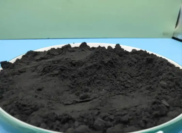 Test di lavorazione e recupero della melma anodica