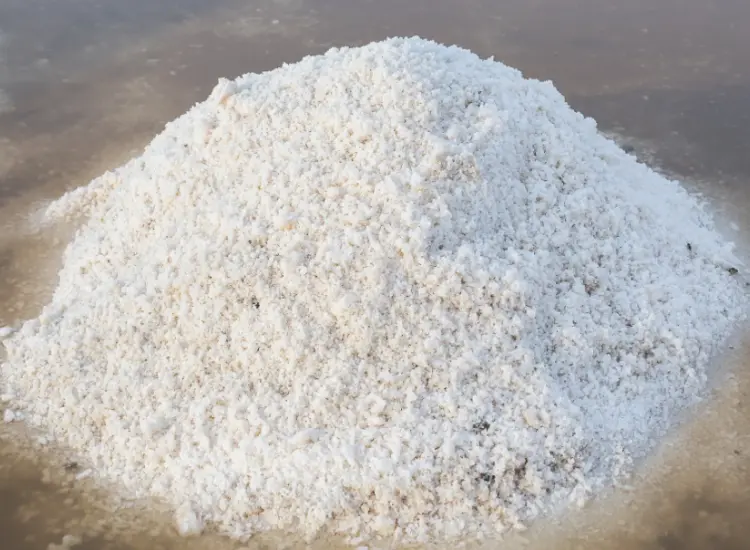 Test di purificazione della sabbia silicea