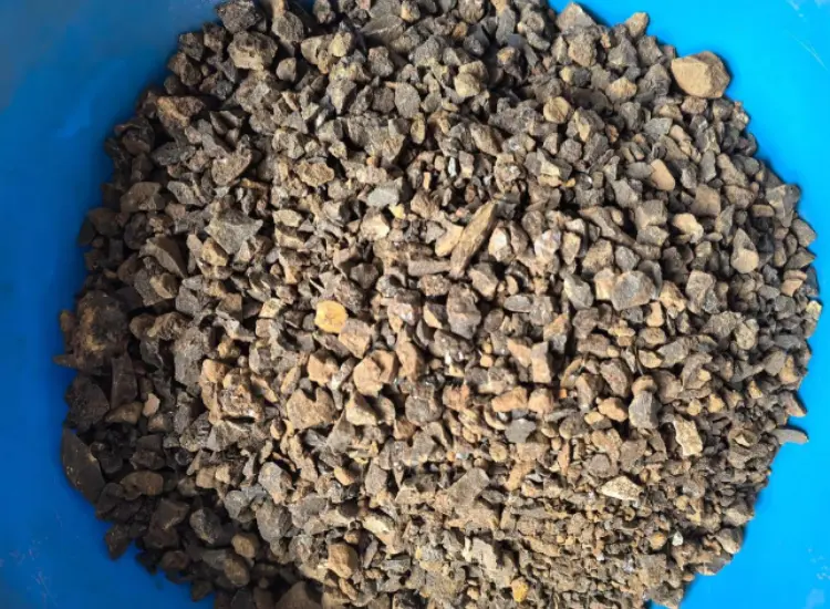 Test di flottazione del minerale piombo-zinco